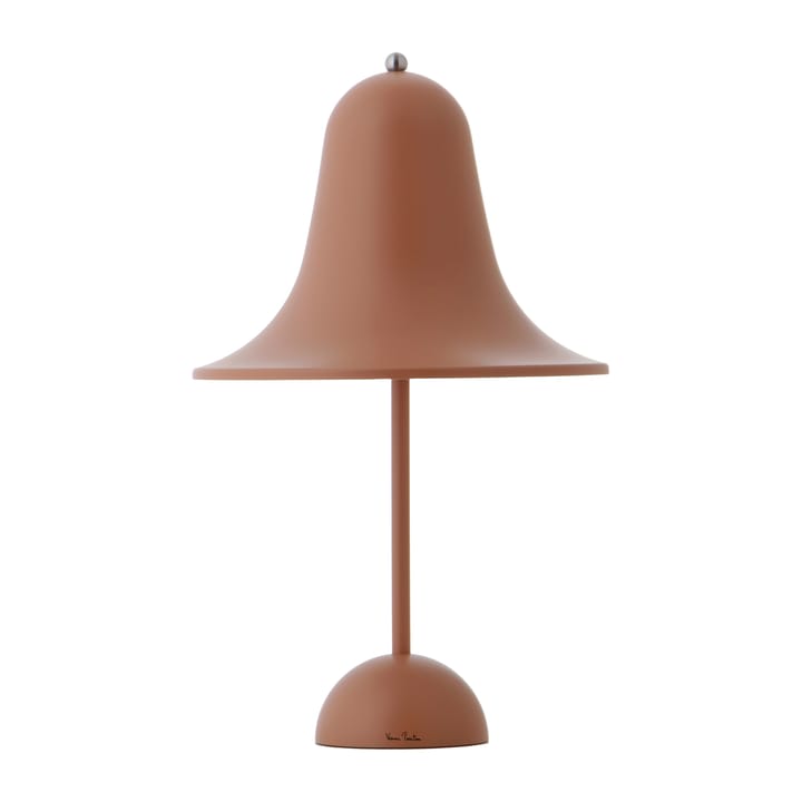 Lampe de table Pantop portable 30 cm - Terre cuite mate - Verpan