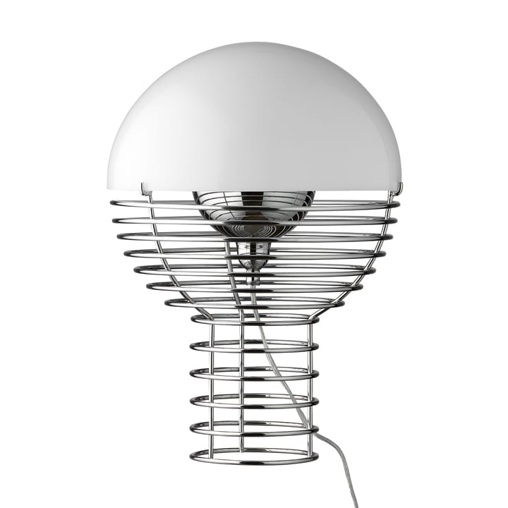 Lampe de table Wire Ø40 cm - Blanc - Verpan