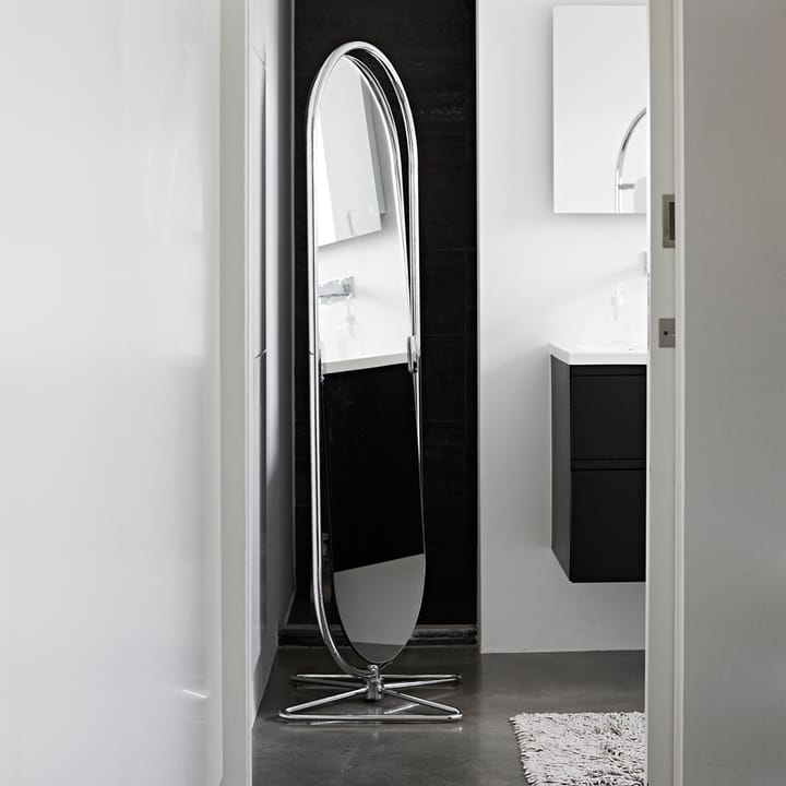 Miroir plein pied Panton System 123 - chrome - Verpan