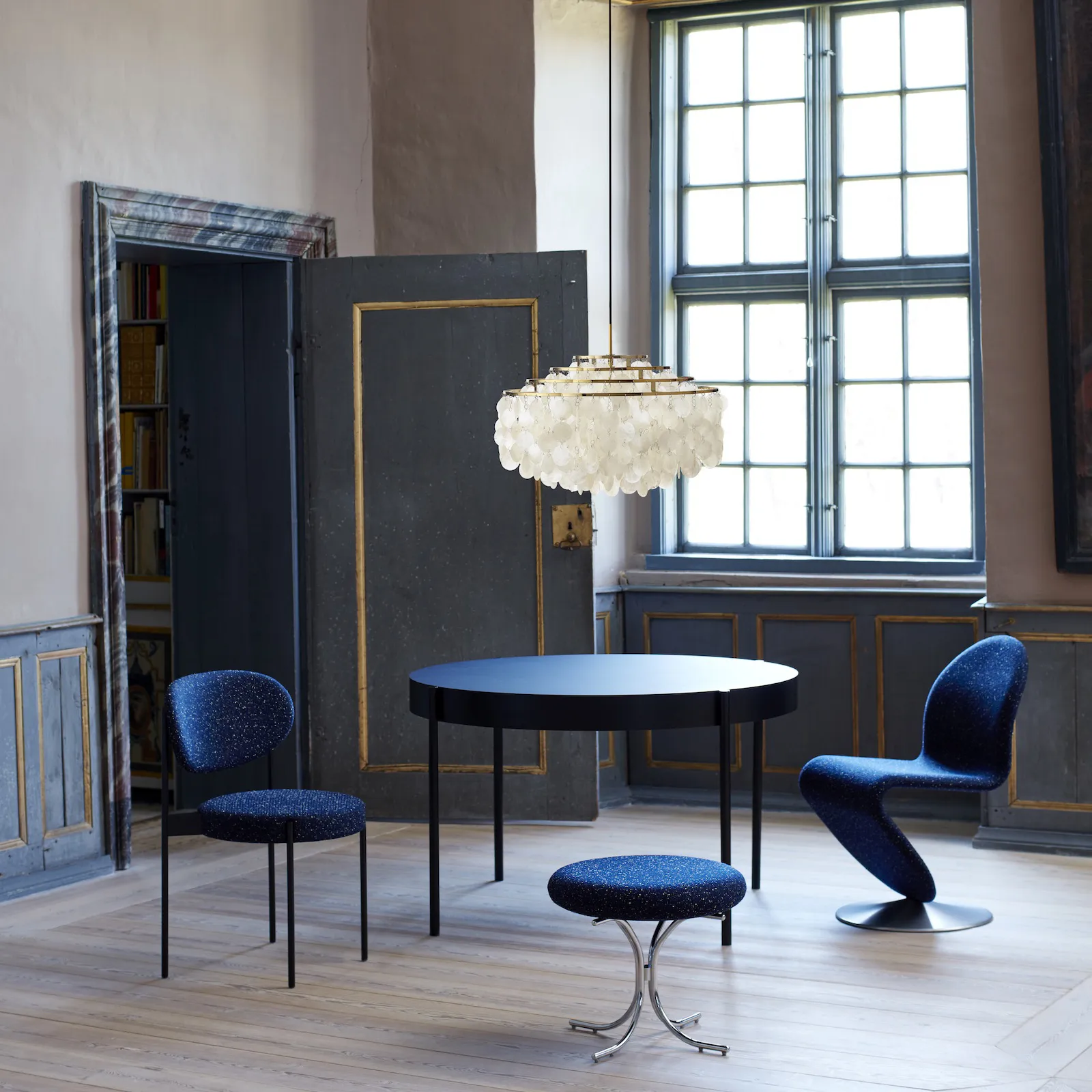 Plafonnier FUN 10DM, Laiton Verpan