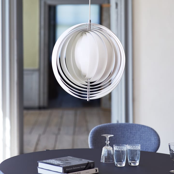 Plafonnier Moon Ø44,5 cm, Blanc Verpan