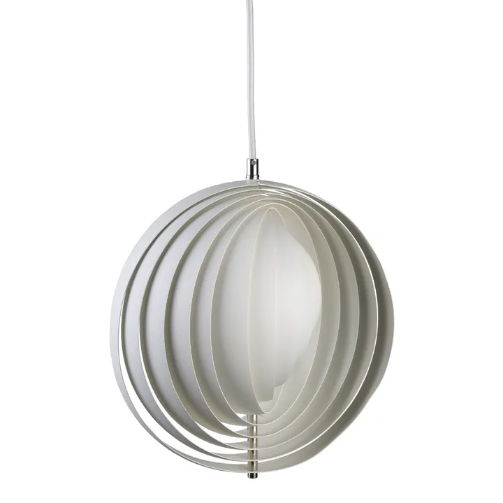 Plafonnier Moon - Blanc, Ø34 cm - Verpan