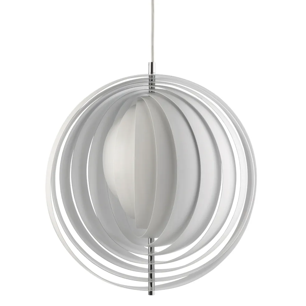 Plafonnier Moon, Blanc, Ø44,5 cm Verpan