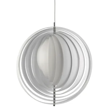 Plafonnier Moon - Blanc, Ø44,5 cm - Verpan