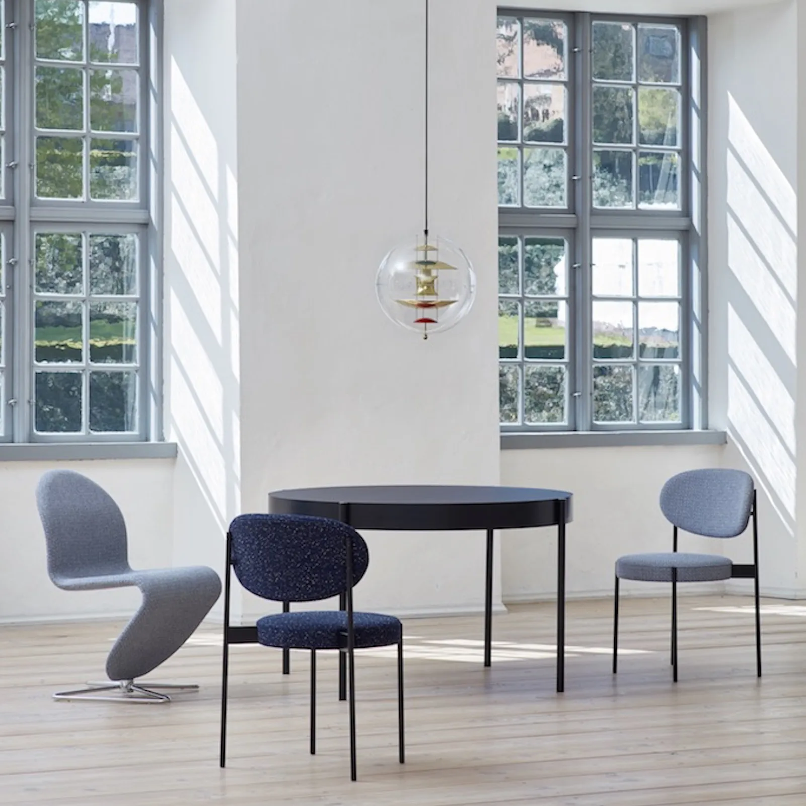 Plafonnier VP Globe Brass, Ø40 cm Verpan