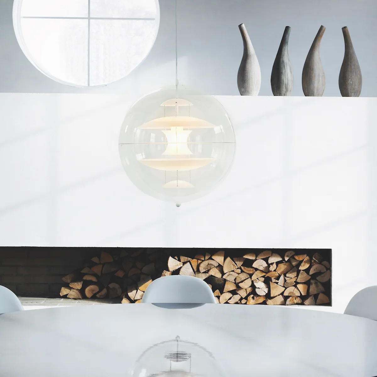 Plafonnier VP Globe Glass, Ø50 cm Verpan