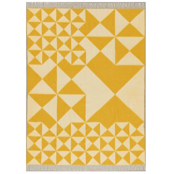 Plaid Mirror 130x190 cm, Jaune Verpan