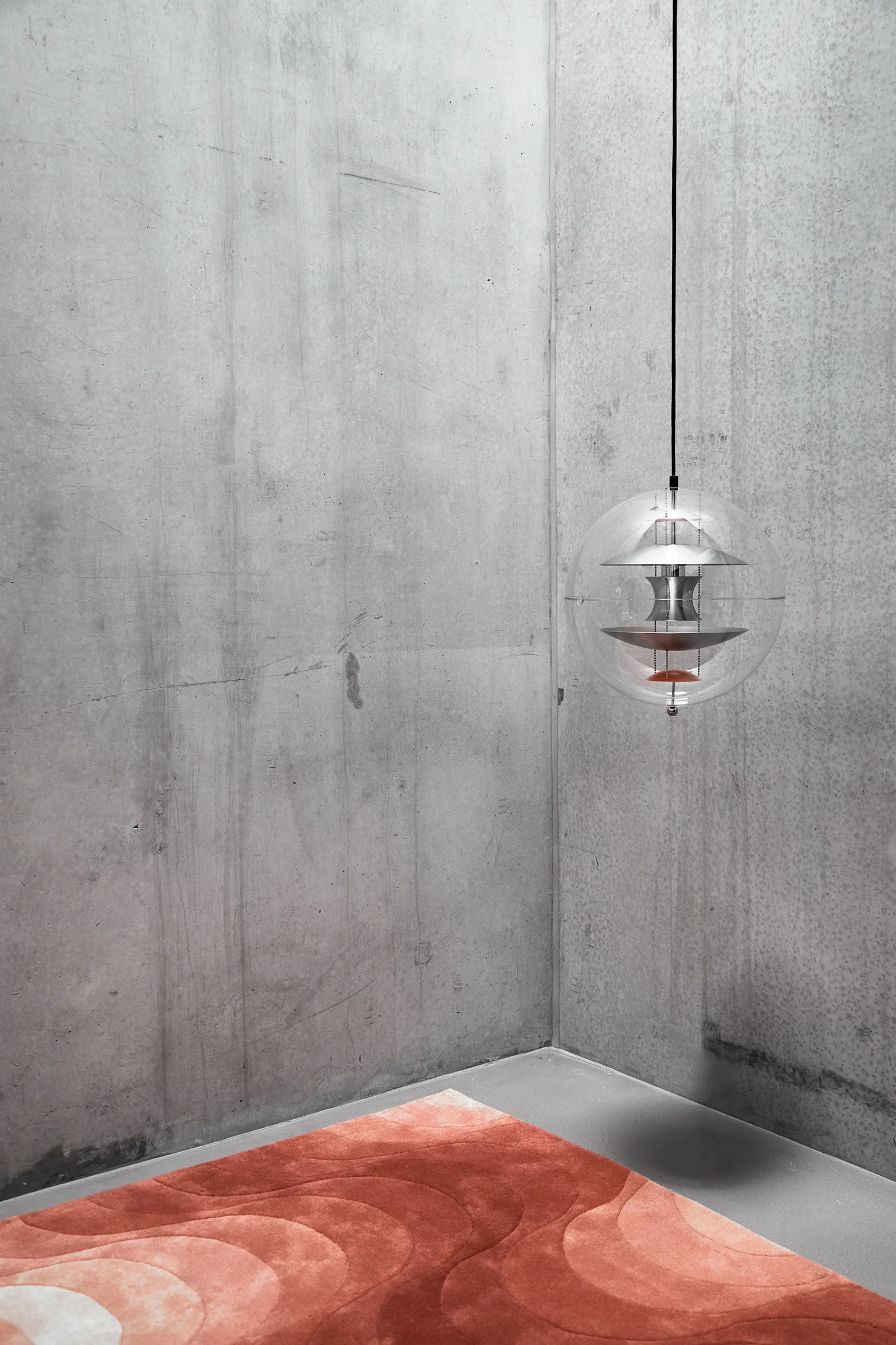 Suspension VP Globe Brushed Alu, Ø40 cm Verpan