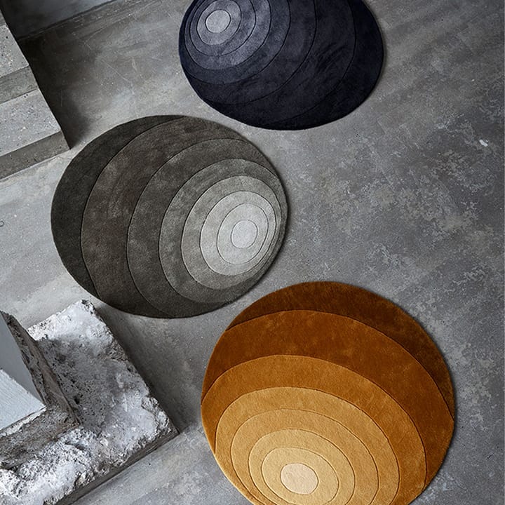 Tapis Luna rond, rose, 120 cm Verpan
