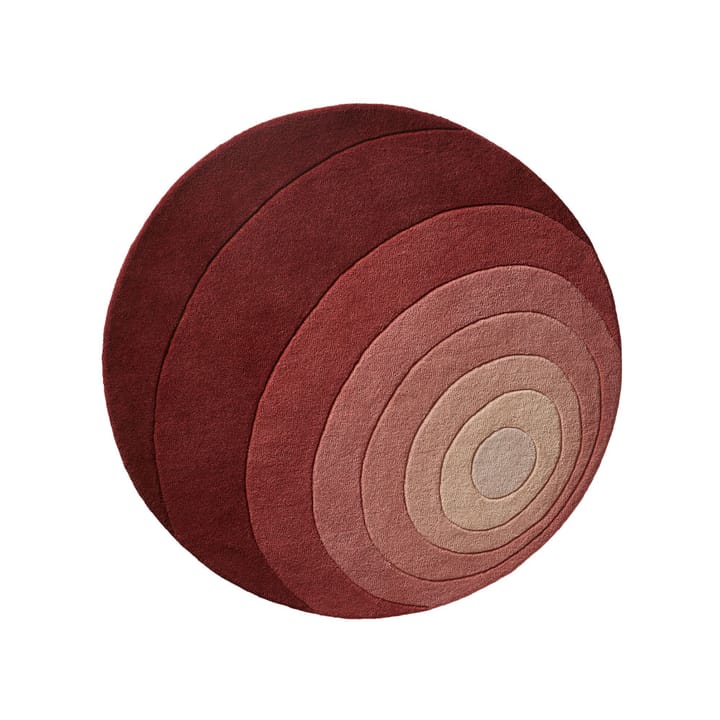 Tapis Luna rond - rose, 120 cm - Verpan