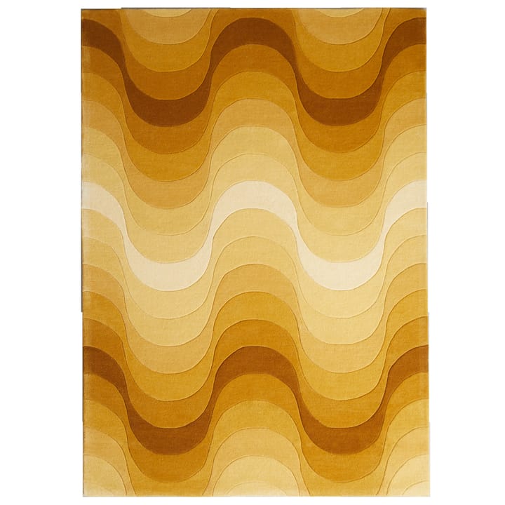 Tapis Wave 170x240 cm - Jaune - Verpan
