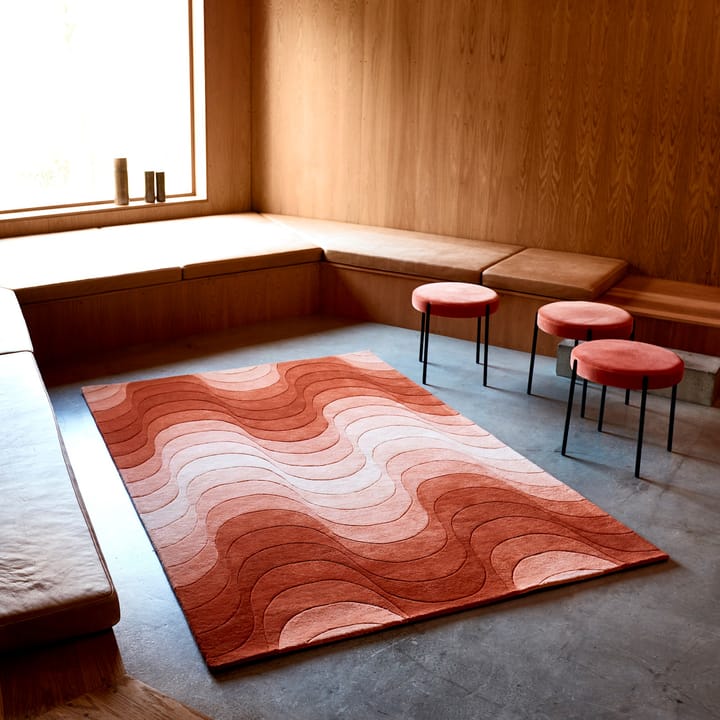 Tapis Wave 170x240 cm, Orange Verpan