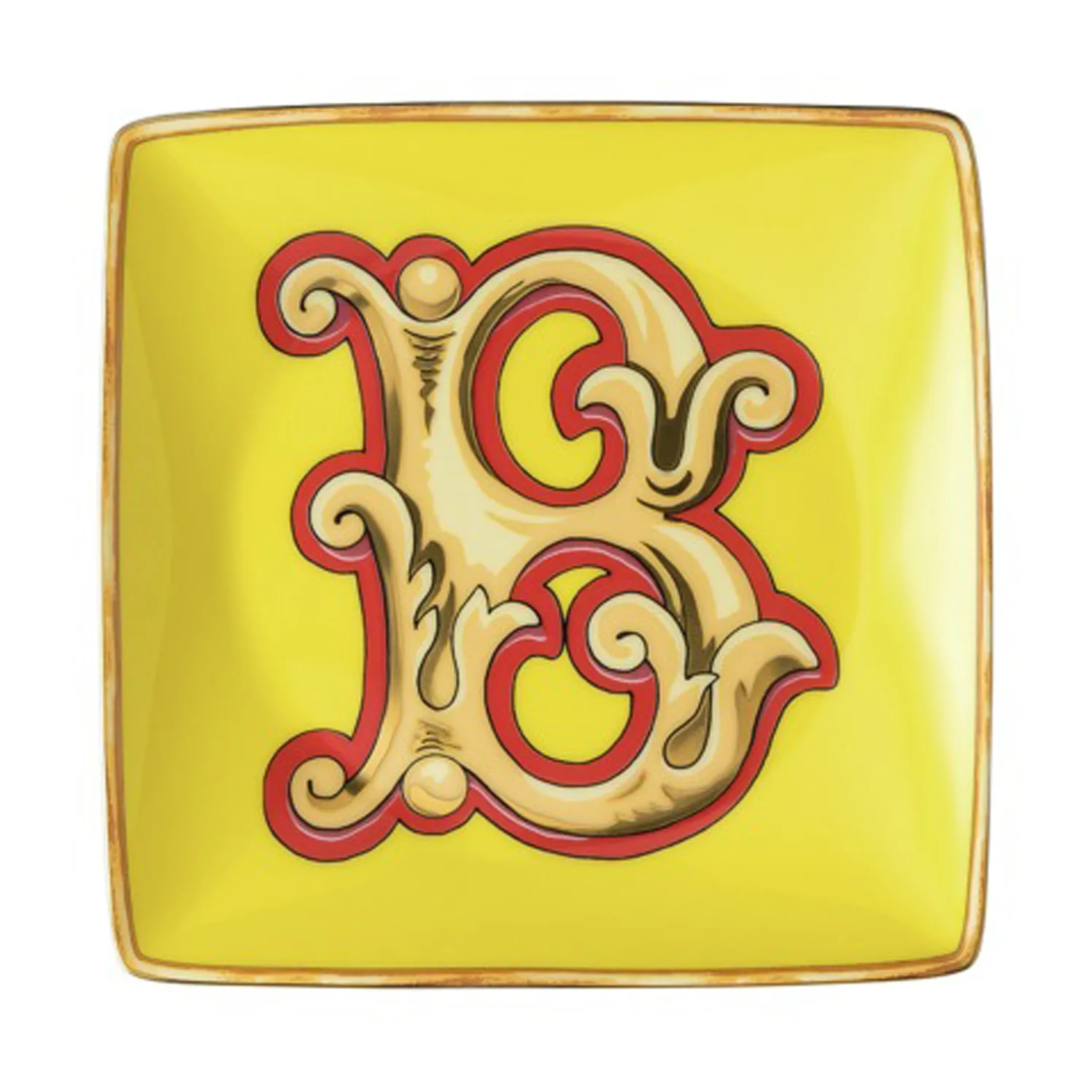 Assiette 12 cm Versace Holiday Alphabet, B Versace