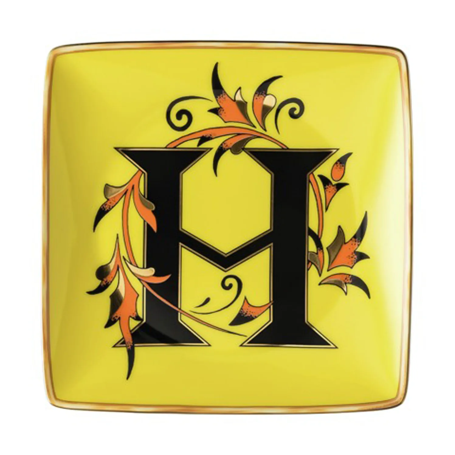 Assiette 12 cm Versace Holiday Alphabet, H Versace