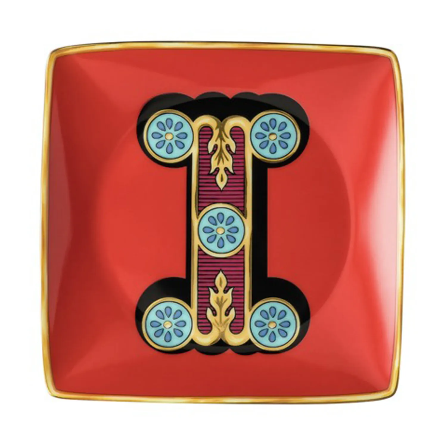 Assiette 12 cm Versace Holiday Alphabet, I Versace