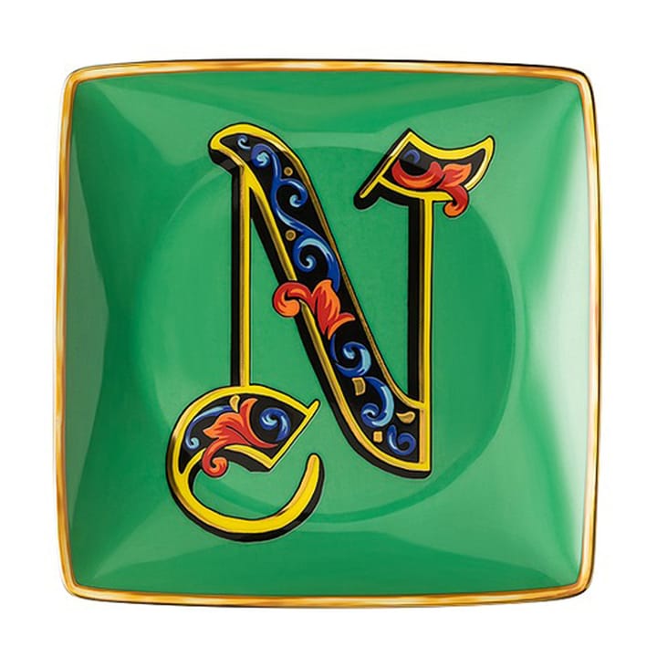 Assiette 12 cm Versace Holiday Alphabet - N - Versace