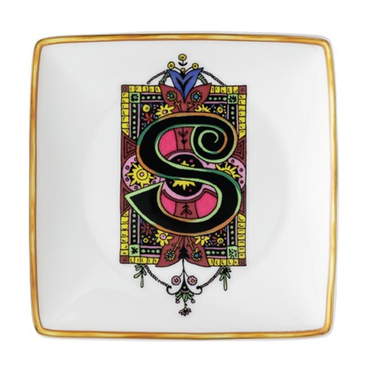 Assiette 12 cm Versace Holiday Alphabet - S - Versace