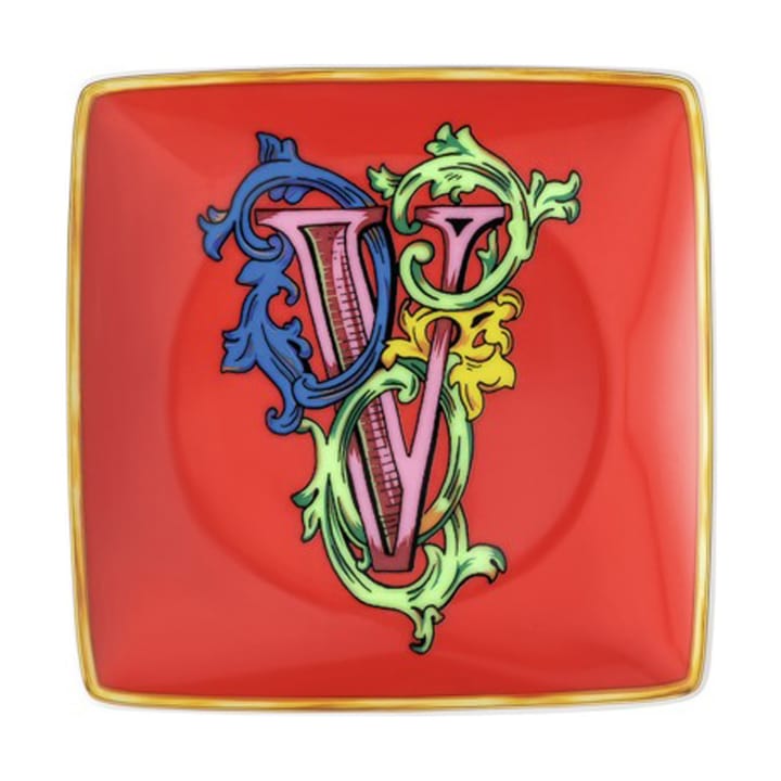 Assiette 12 cm Versace Holiday Alphabet - V - Versace