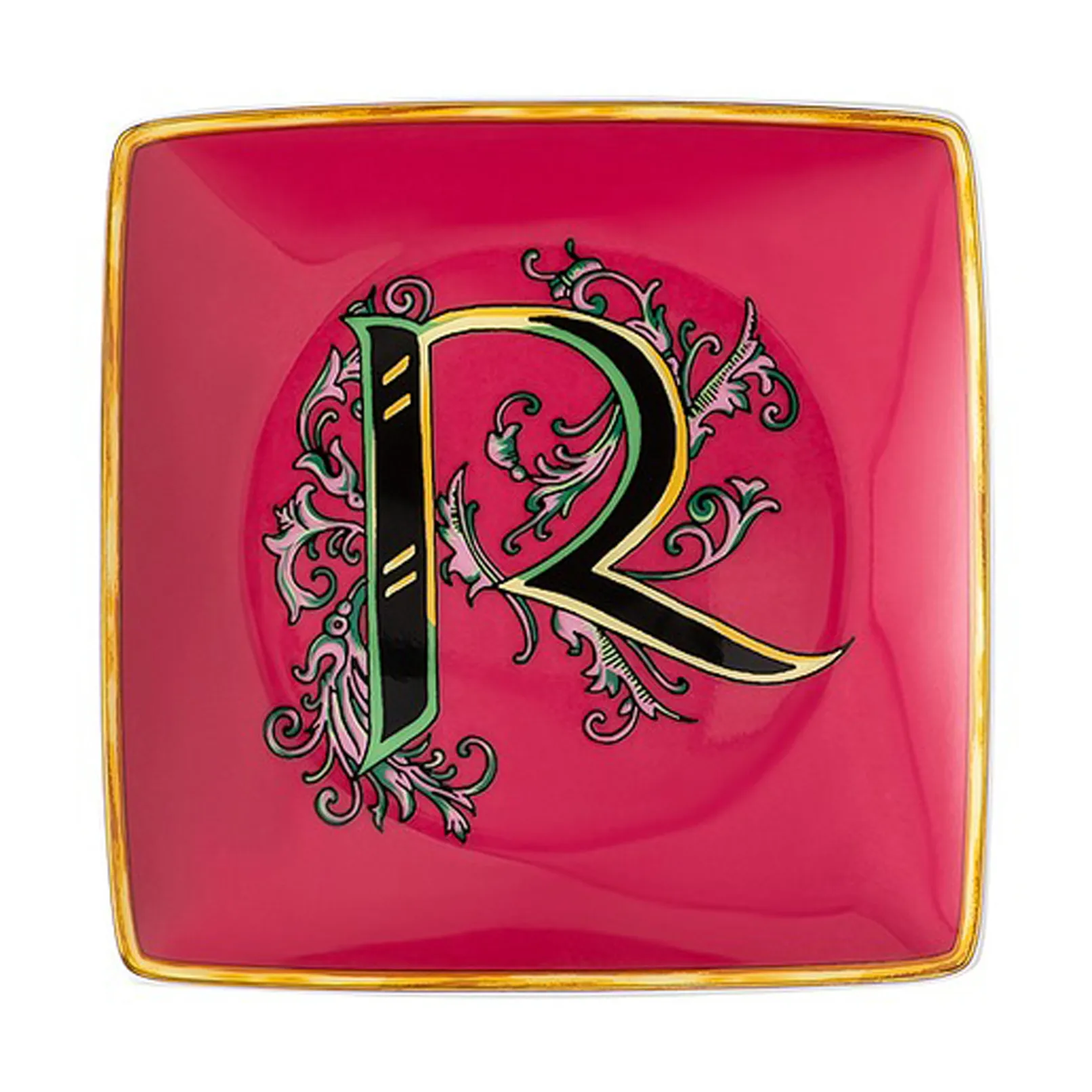 Set de 7 assiettes 12 cm Versace Holiday Alphabet, Versace Versace