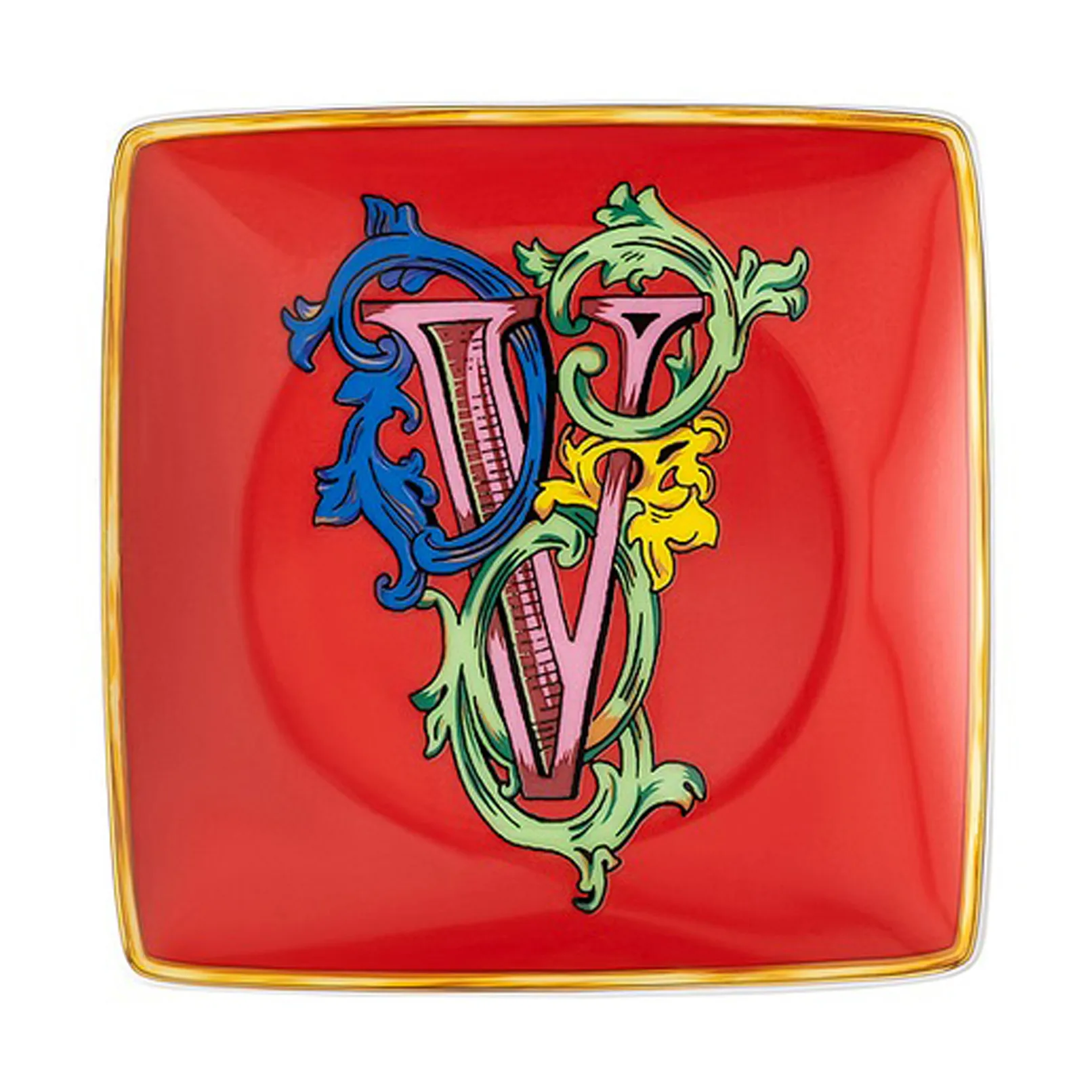 Set de 7 assiettes 12 cm Versace Holiday Alphabet, Versace Versace