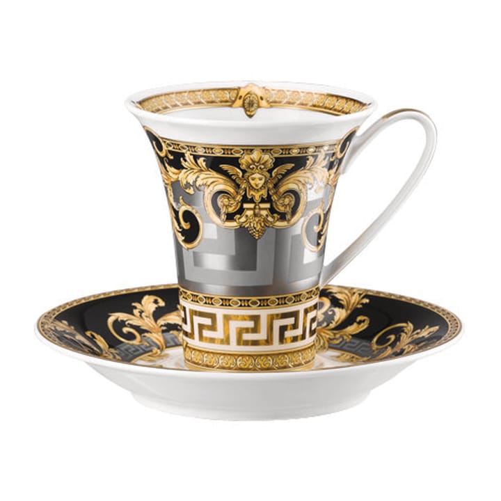 Tasse à café avec soucoupe Versace Prestige Gala - 18 cl - Versace