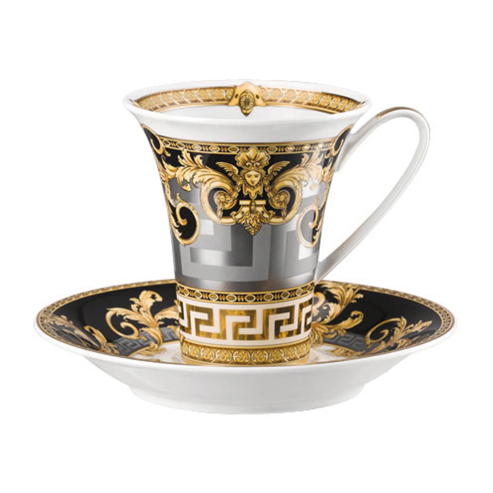 Tasse à café avec soucoupe Versace Prestige Gala, 18 cl Versace