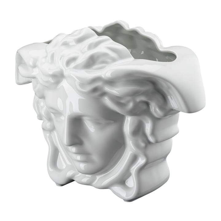 Vase Versace Medusa Grande 21 cm - Blanc - Versace