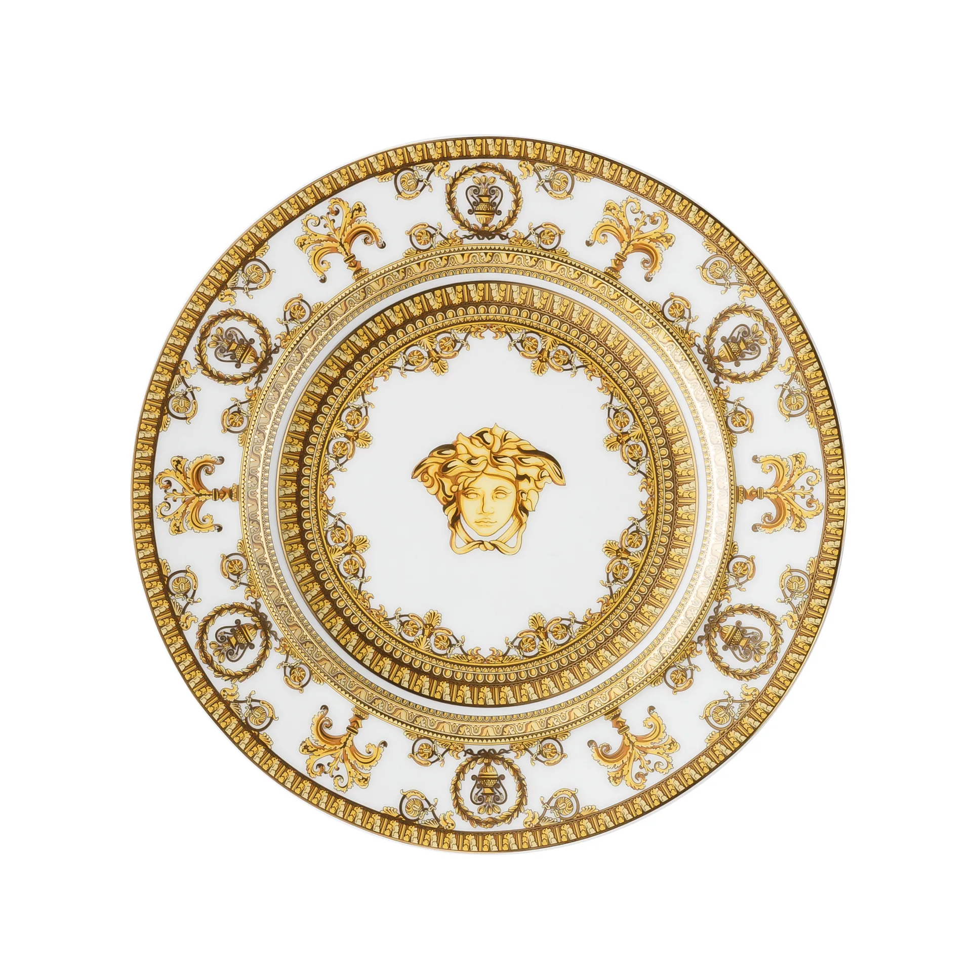 Versace I love Baroque assiette, Bianco Versace