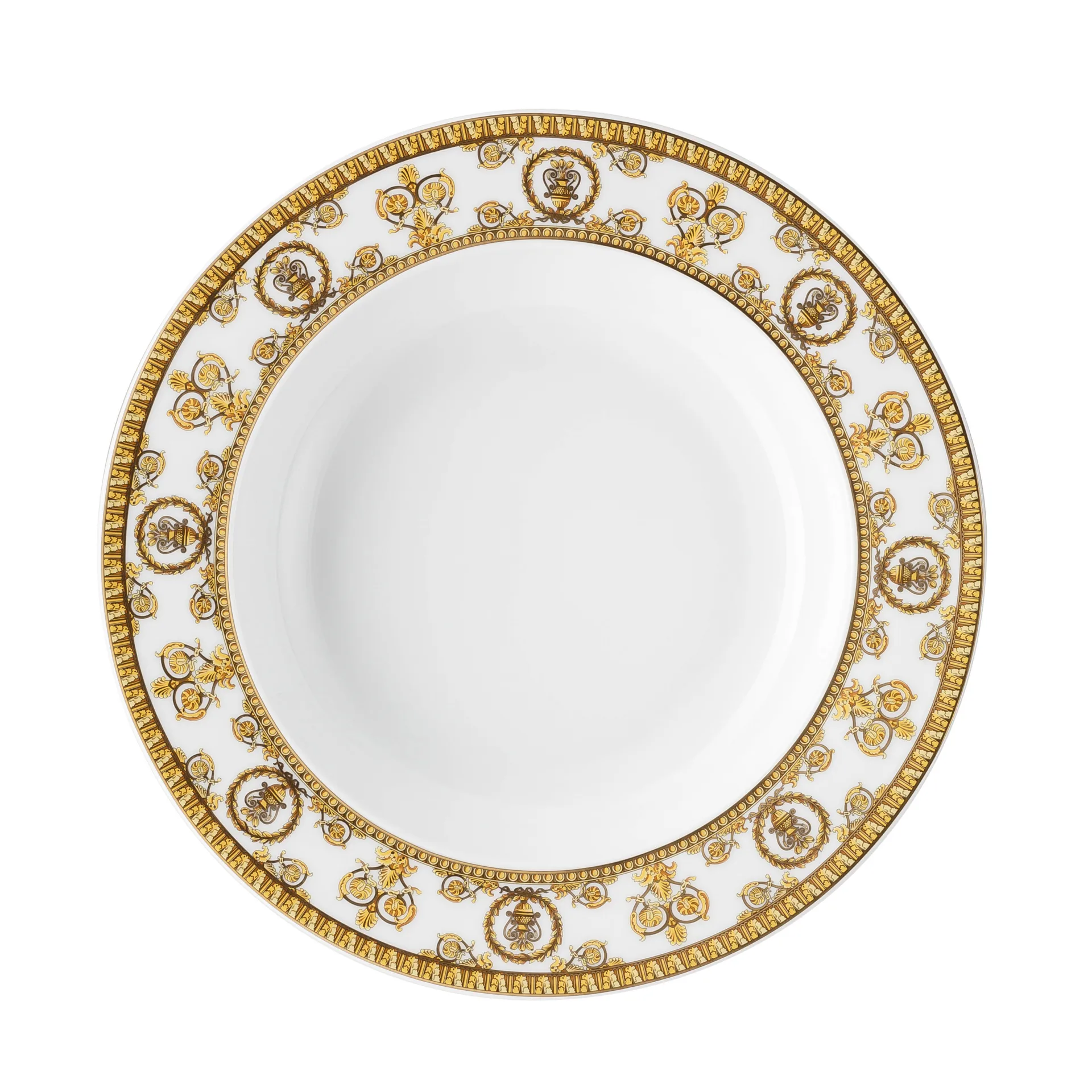 Versace I love Baroque assiette creuse, Bianco Versace