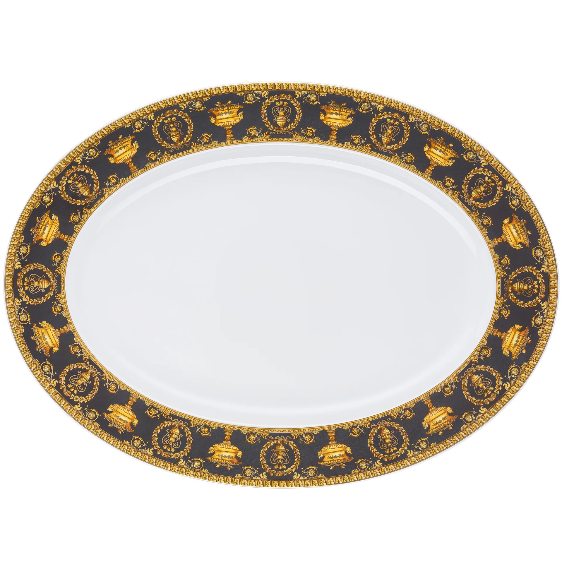Versace I love Baroque assiette de service, Nero Versace