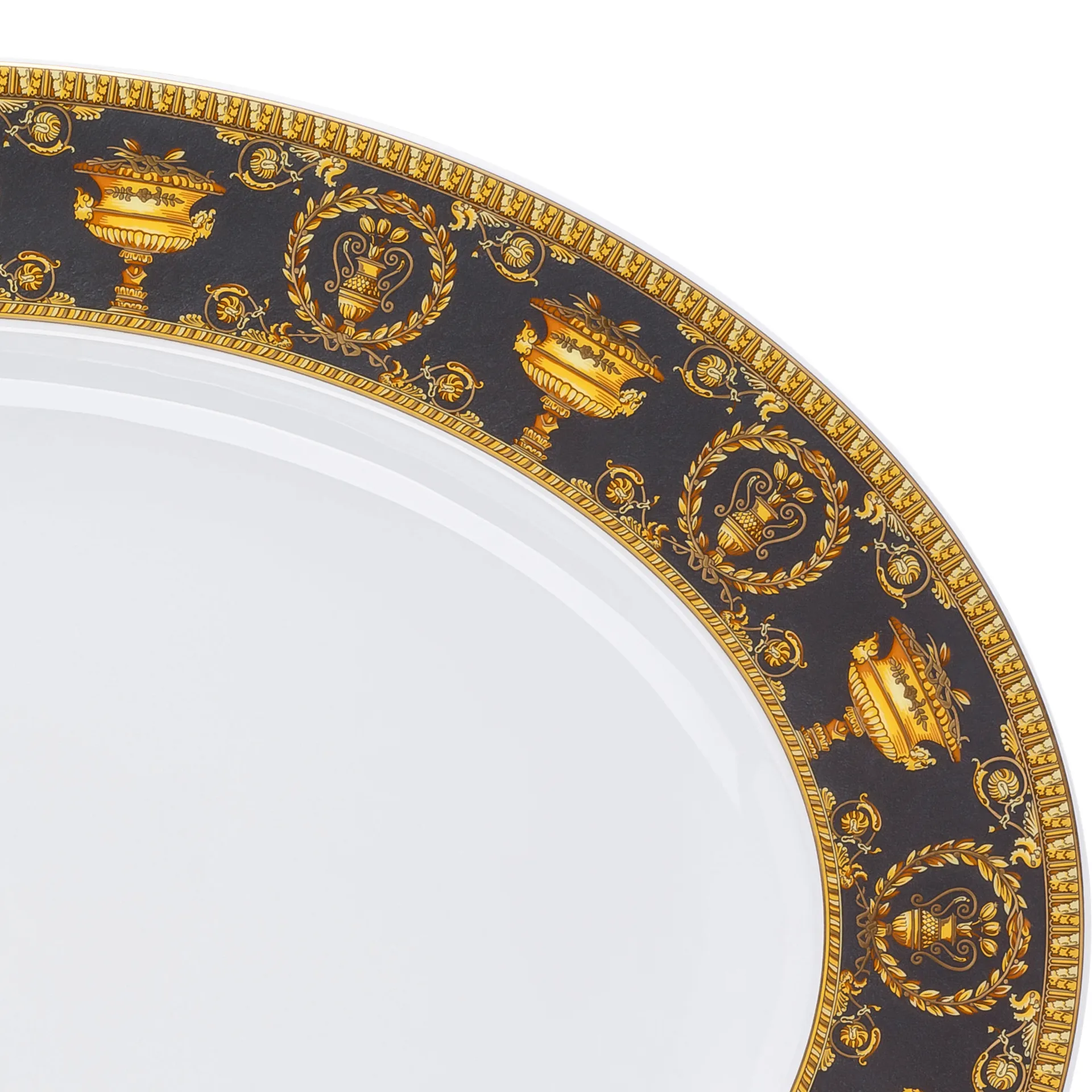 Versace I love Baroque assiette de service, Nero Versace