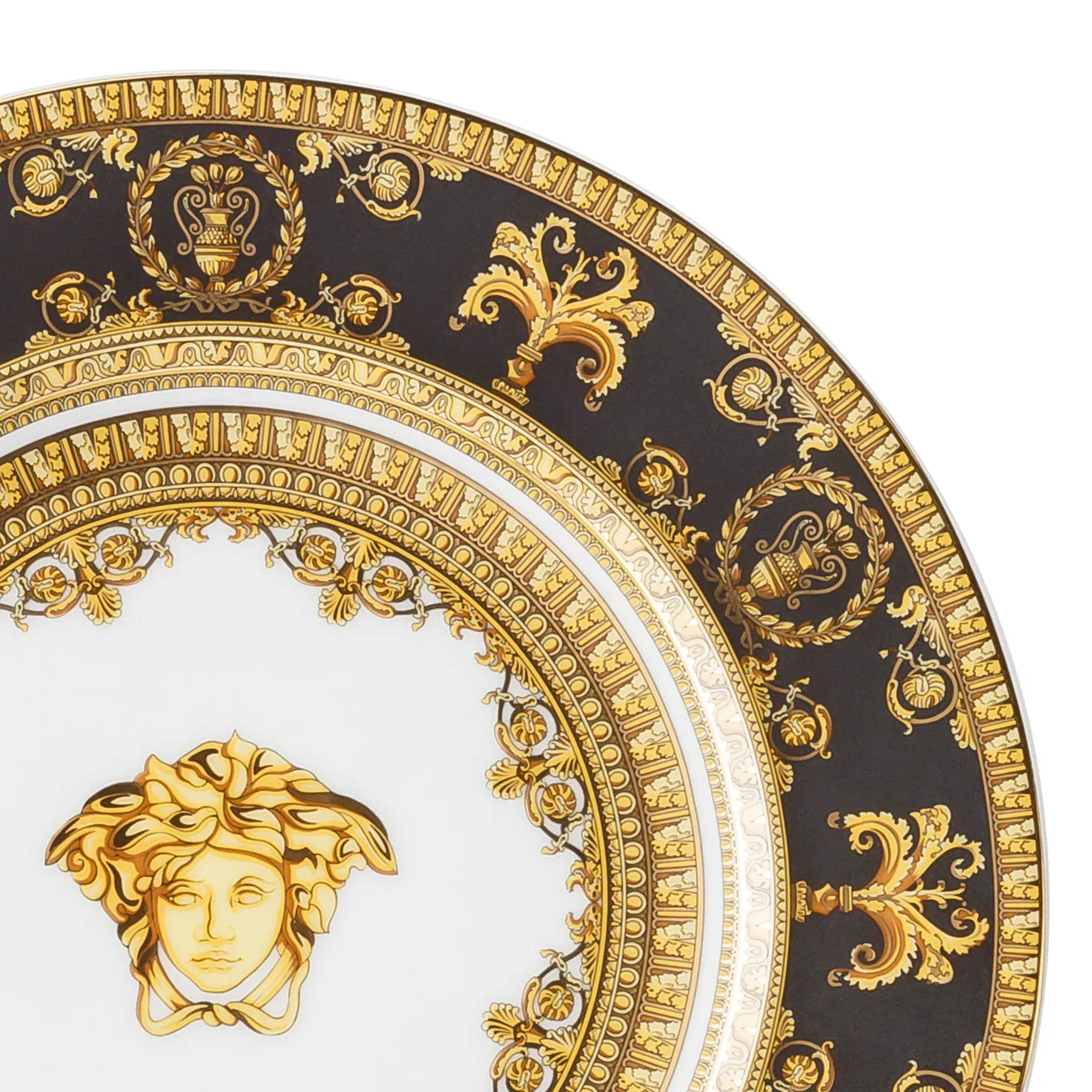 Versace I love Baroque assiette, Nero Versace