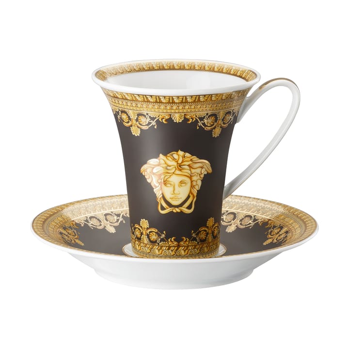 Versace I love Baroque tasse et soucoupe - Nero - Versace