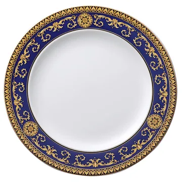 Versace Medusa Blue assiette 27 cm - 27 cm - Versace
