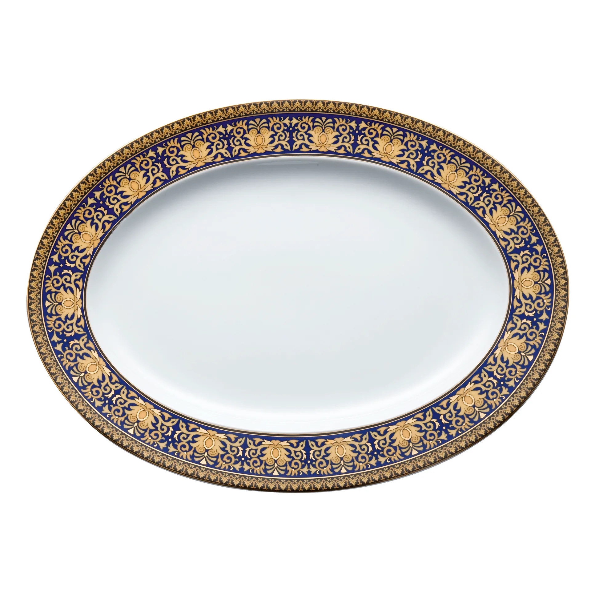 Versace Medusa Blue assiette de service, 34 cm Versace