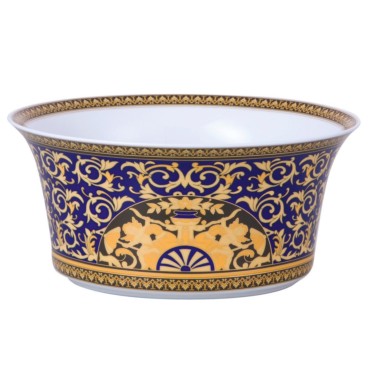 Versace Versace Medusa Blue saladier Grand modèle | Design Scandinave | Saladiers | Bleu