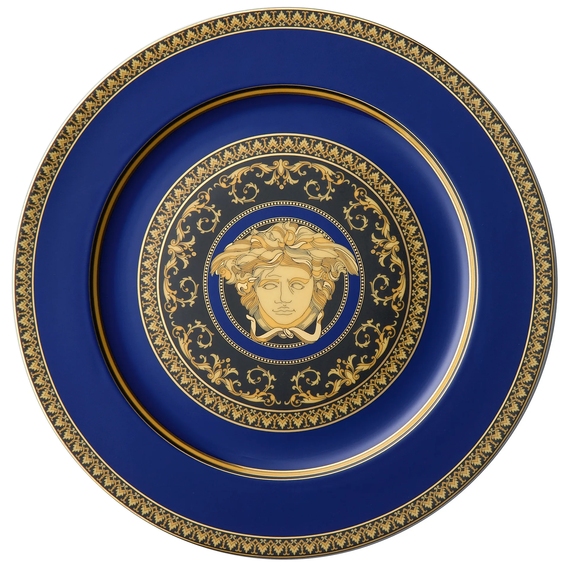 Versace Medusa Blue sous-assiette, 33 cm Versace