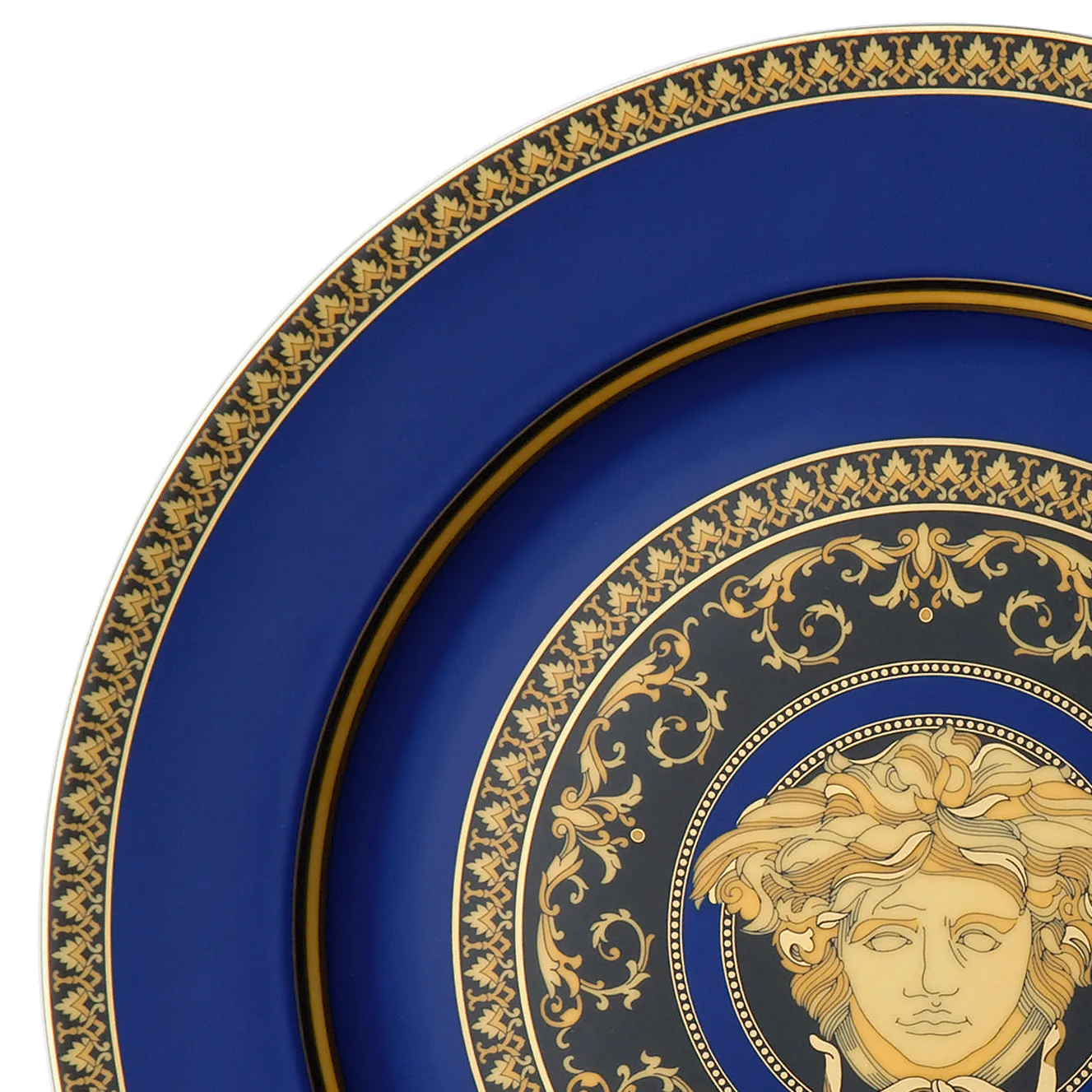 Versace Medusa Blue sous-assiette, 33 cm Versace