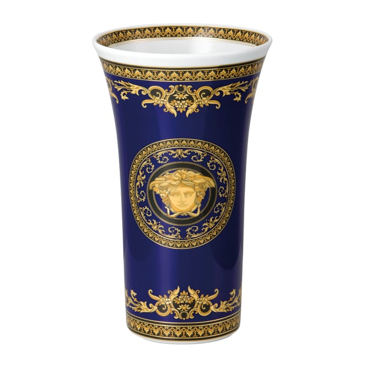 Versace Medusa Blue vase - Modèle moyen - Versace