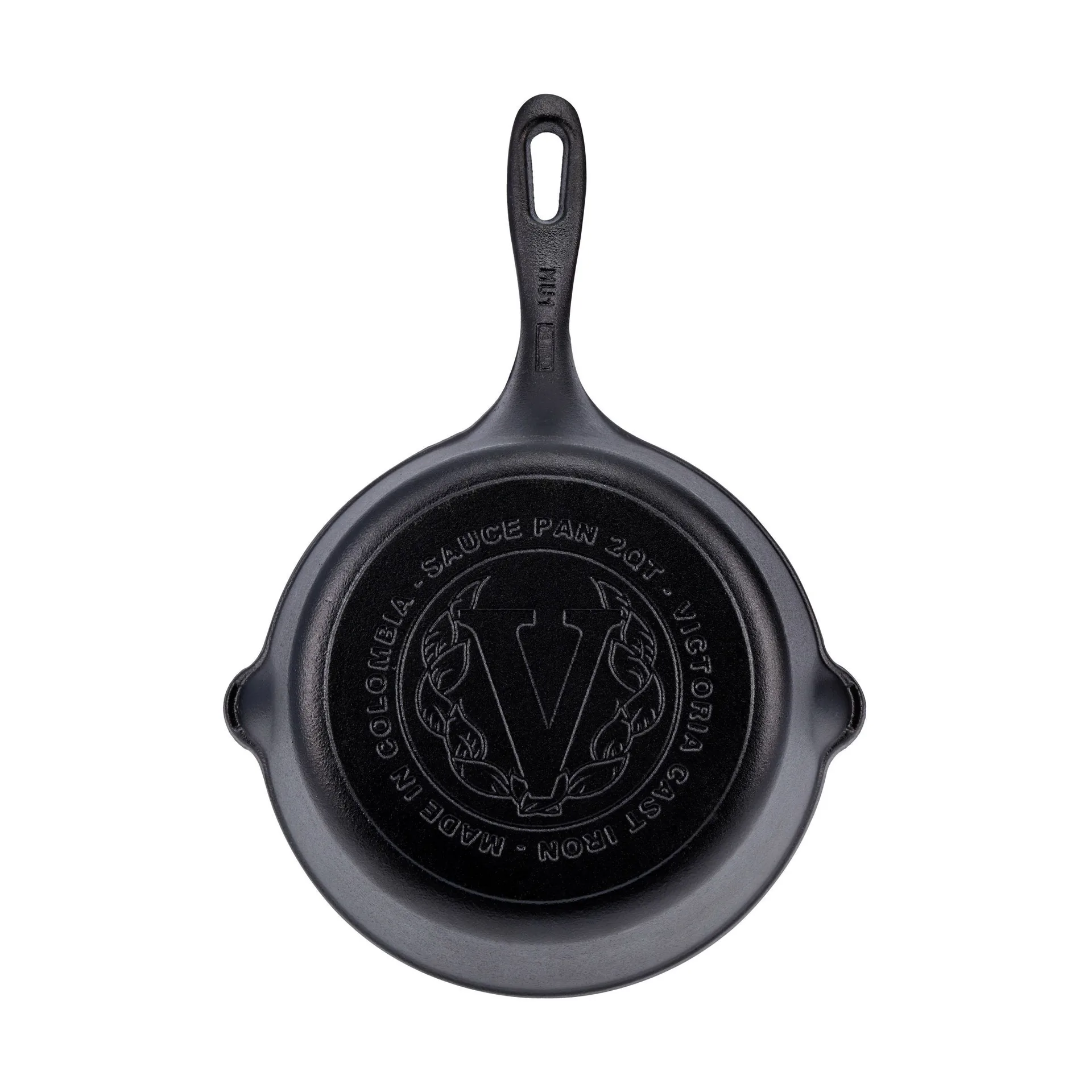 Casserole en fonte Victoria pré-assaisonnée, 1,9 L Victoria