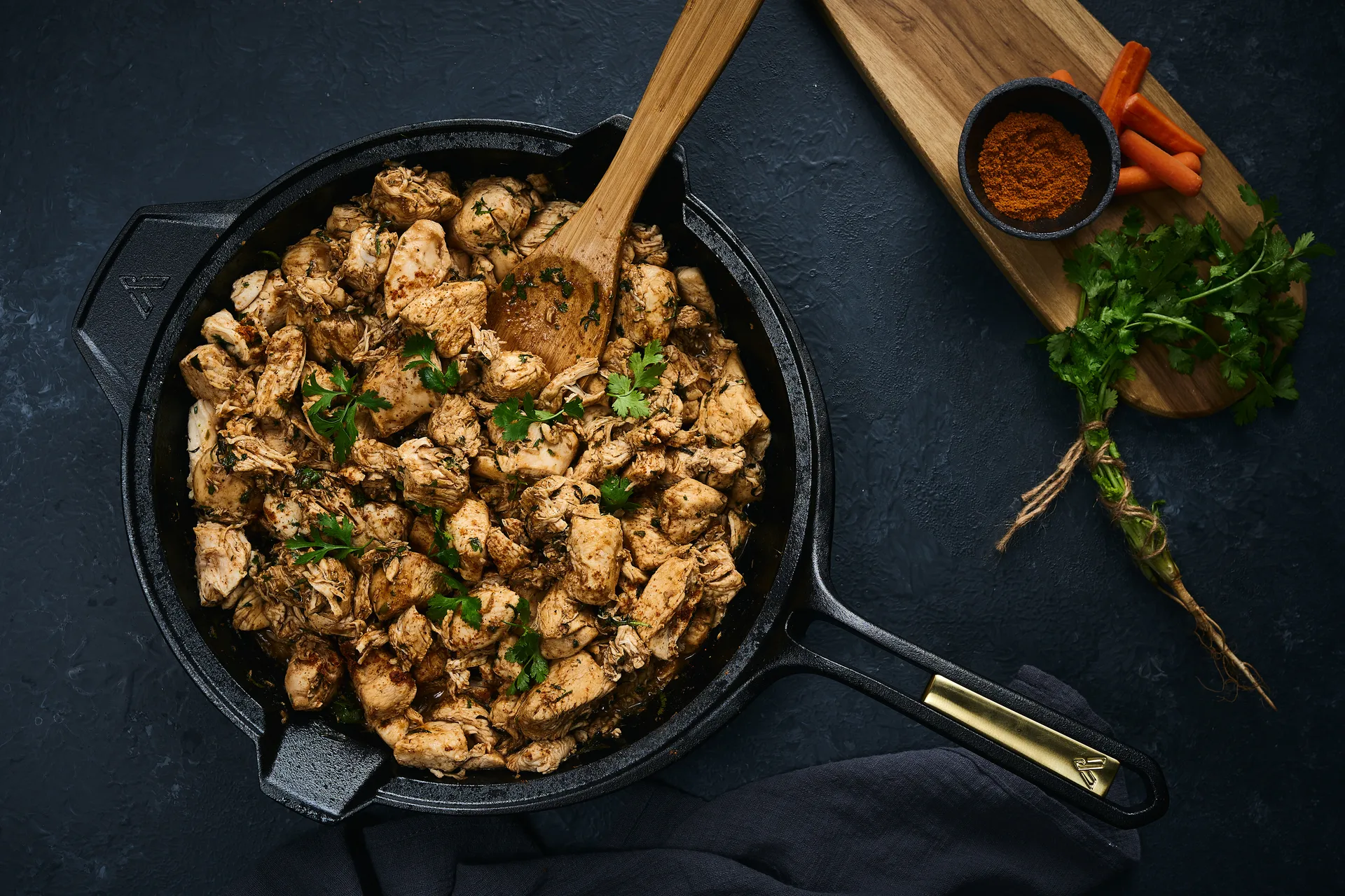 Poêle en fonte Signature 30 cm, Noir Victoria