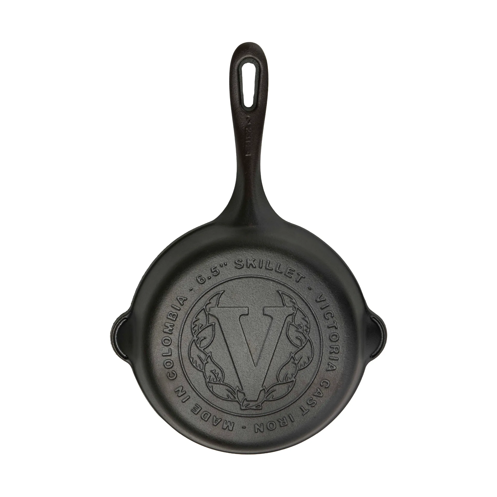 Poêle en fonte Victoria pré-assaisonnée, Ø16 cm Victoria