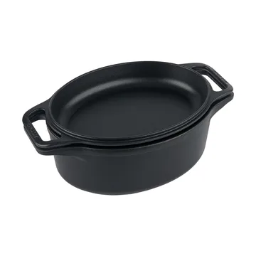 Victoria cocotte et moule à pain en fonte émaillée - 2 pièces - Victoria