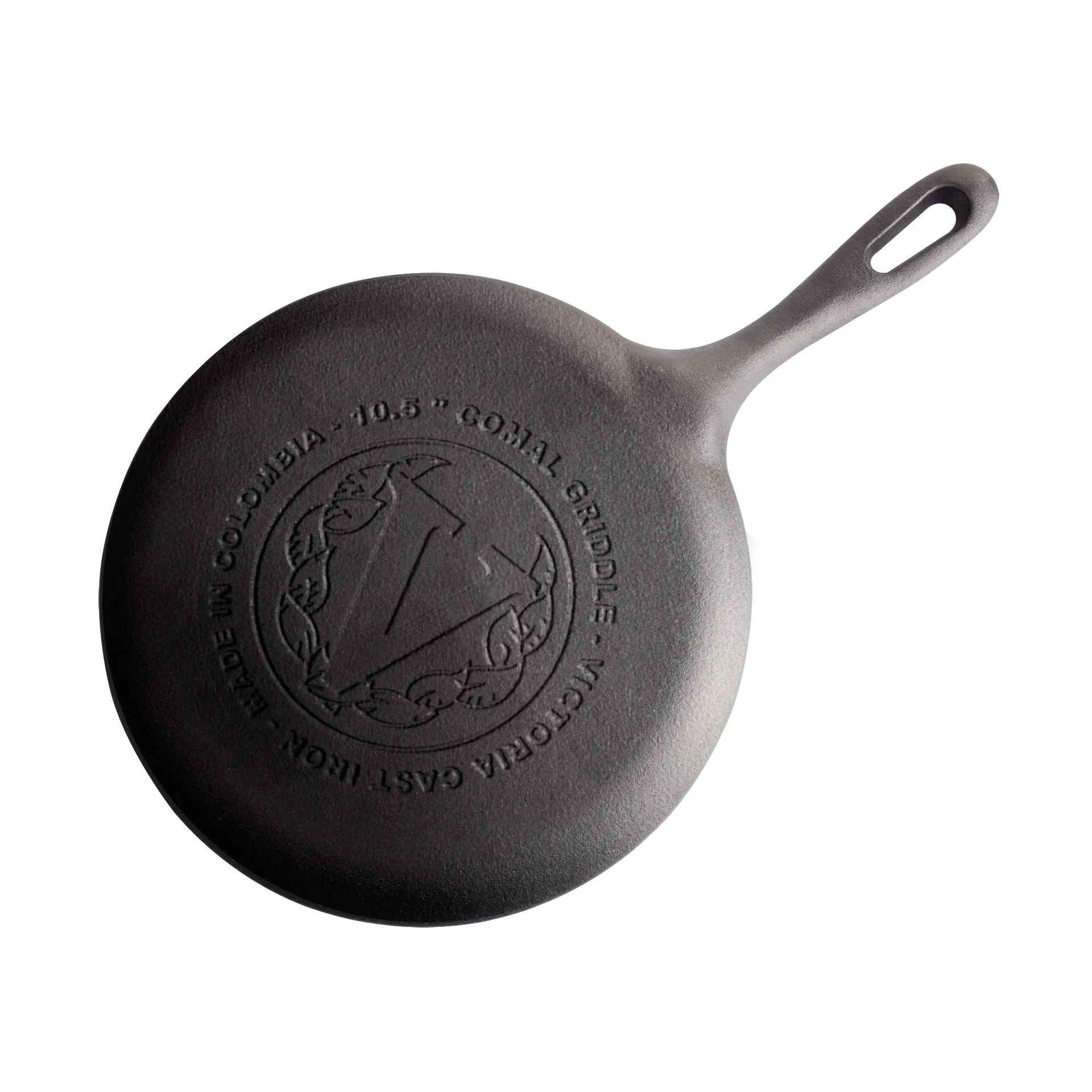 Victoria Comal poêle en fonte émaillée, Ø26,6 cm Victoria