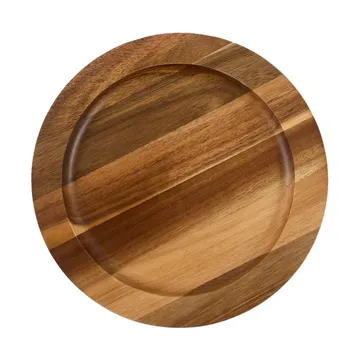 Victoria dessous-de-plat rond en bois d’acacia - 21,5x16,6 cm - Victoria