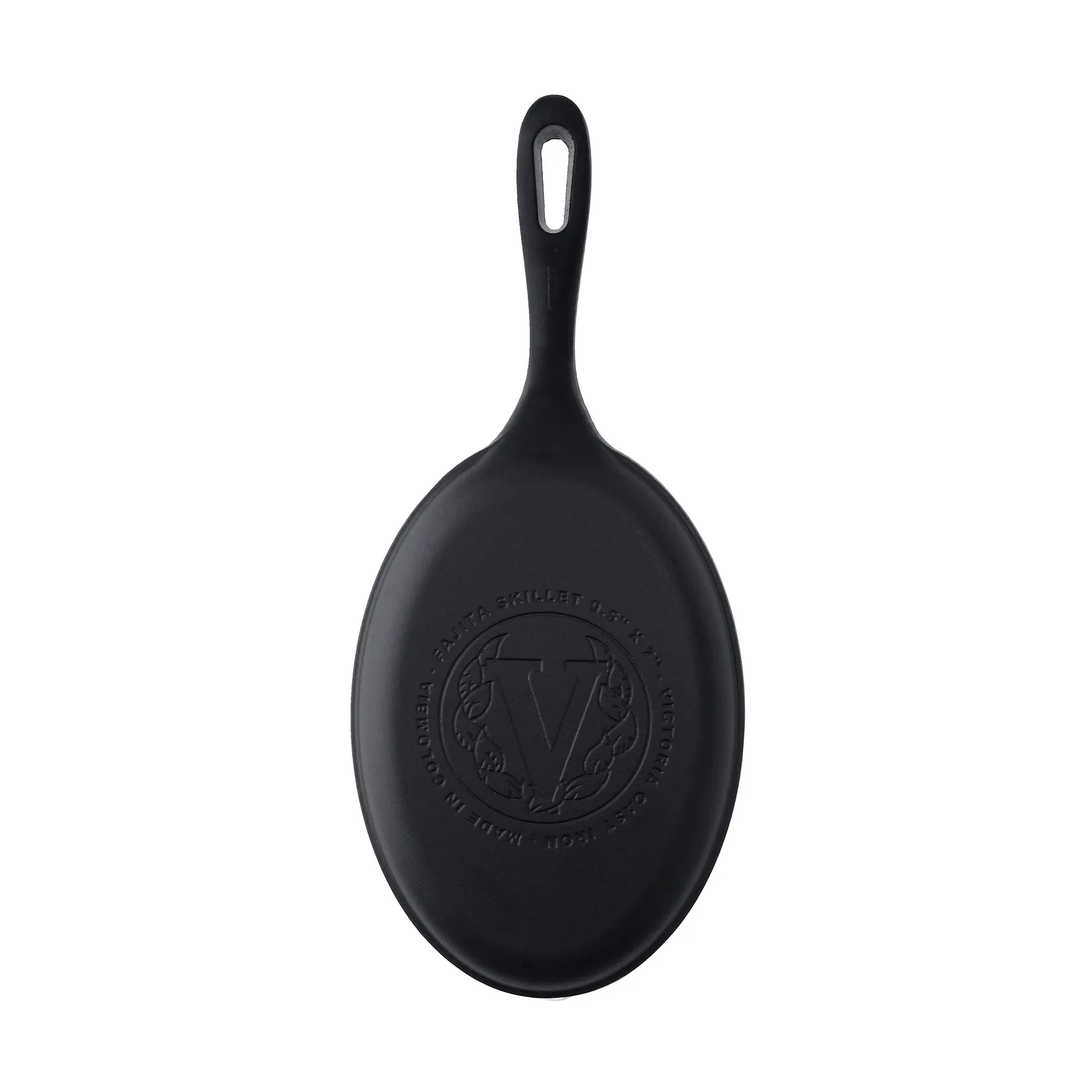 Victoria fajita poêle en fonte émaillée, 41x18 cm Victoria