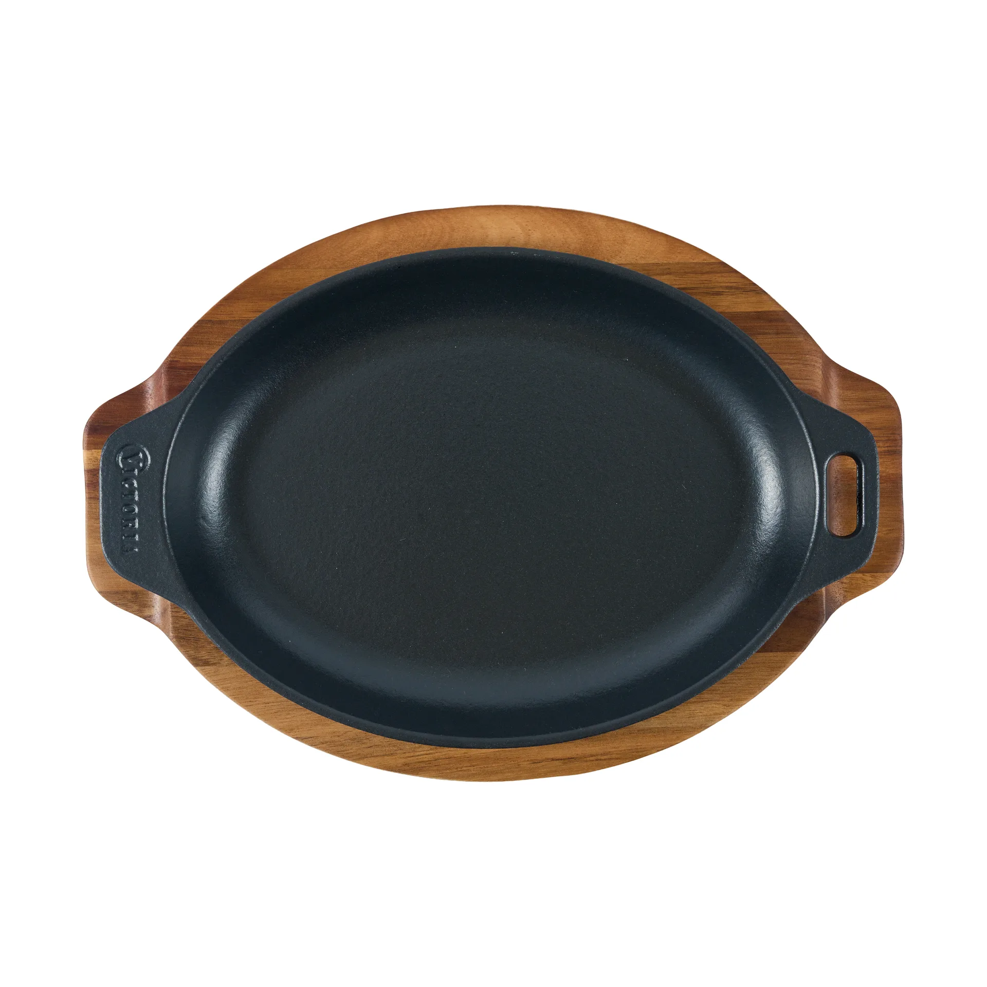 Victoria plat de service ovale en acacia, 29,4x19 cm Victoria