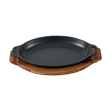 Victoria plat de service ovale en acacia - 29,4x19 cm - Victoria