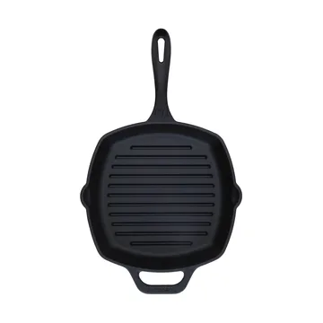 Victoria poêle grill carrée en fonte émaillée - 44,1x28,4 cm - Victoria