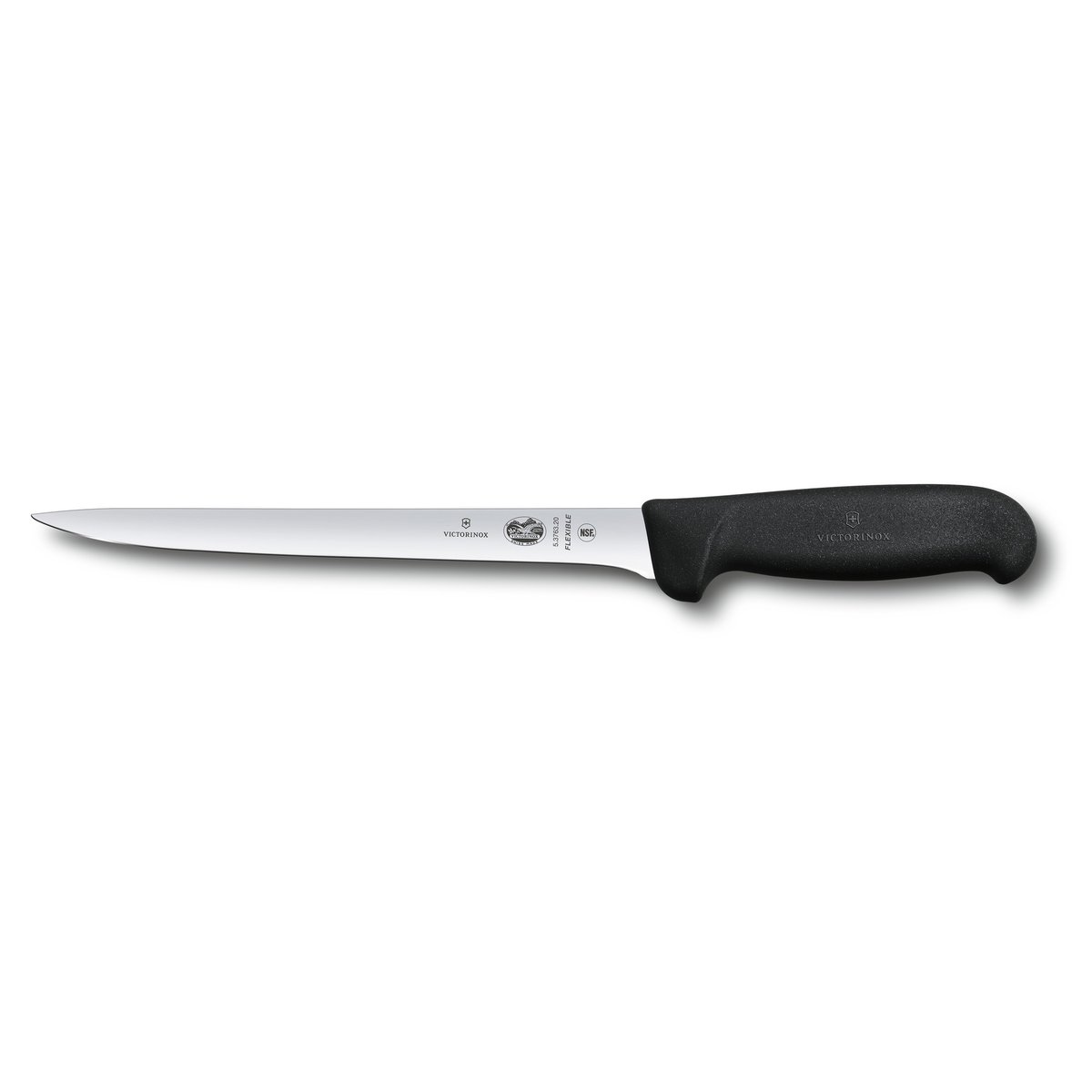 Victorinox Couteau à filet flexible Fibrox 20 cm Acier inoxydable